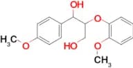 2-(2-METHOXYPHENOXY)-1-(4-METHOXYPHENYL)PROPANE-1,3-DIOL
