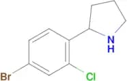 2-(4-BROMO-2-CHLOROPHENYL)PYRROLIDINE