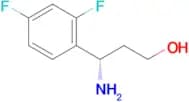 (3S)-3-AMINO-3-(2,4-DIFLUOROPHENYL)PROPAN-1-OL