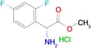 METHYL (2R)-2-AMINO-2-(2,4-DIFLUOROPHENYL)ACETATE HCL