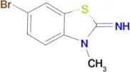 6-bromo-3-methylbenzo[d]thiazol-2(3H)-imine