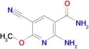 2-amino-5-cyano-6-methoxypyridine-3-carboxamide