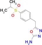 5-(4-(isopropylsulfonyl)benzyl)-1,3,4-oxadiazol-2-amine