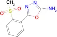 5-[2-(methylsulfonyl)phenyl]-1,3,4-oxadiazol-2-amine