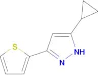 5-cyclopropyl-3-(thiophen-2-yl)-1H-pyrazole