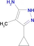3-cyclopropyl-4-methyl-1H-pyrazol-5-amine