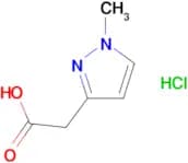 2-(1-methyl-1H-pyrazol-3-yl)acetic acid hydrochloride