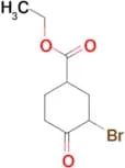 ethyl 3-bromo-4-oxocyclohexane-1-carboxylate