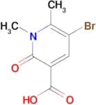 5-bromo-1,6-dimethyl-2-oxo-1,2-dihydropyridine-3-carboxylic acid