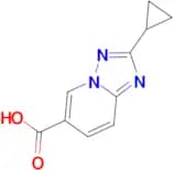 2-Cyclopropyl-[1,2,4]triazolo[1,5-a]pyridine-6-carboxylic acid
