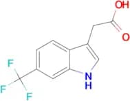 2-[6-(Trifluoromethyl)-1H-indol-3-yl]acetic acid