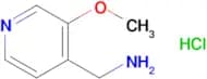 (3-Methoxypyridin-4-yl)methanamine hydrochloride