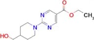 Ethyl 2-(4-(hydroxymethyl)piperidin-1-yl)pyrimidine-5-carboxylate