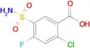2-Chloro-4-fluoro-5-sulfamoylbenzoic acid