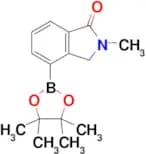 2-Methyl-4-(4,4,5,5-tetramethyl-1,3,2-dioxaborolan-2-yl)isoindolin-1-one