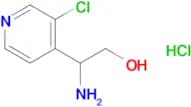 2-Amino-2-(3-chloropyridin-4-yl)ethanol hydrochloride