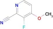 3-Fluoro-4-methoxypicolinonitrile