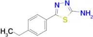 5-(4-Ethylphenyl)-1,3,4-thiadiazol-2-amine