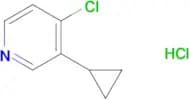 4-Chloro-3-cyclopropylpyridine hydrochloride