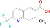 (E)-3-(2-Propyl-6-(trifluoromethyl)pyridin-3-yl)acrylic acid