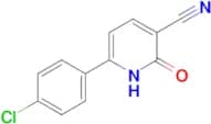 6-(4-Chlorophenyl)-2-oxo-1,2-dihydropyridine-3-carbonitrile