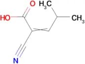 2-Cyano-4-methylpent-2-enoic acid