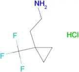 2-[1-(trifluoromethyl)cyclopropyl]ethan-1-amine hydrochloride