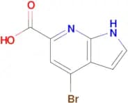 4-bromo-1H-pyrrolo[2,3-b]pyridine-6-carboxylic acid