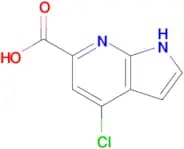 4-chloro-1H-pyrrolo[2,3-b]pyridine-6-carboxylic acid