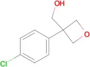 [3-(4-chlorophenyl)oxetan-3-yl]methanol