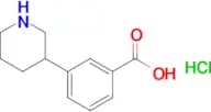 3-(piperidin-3-yl)benzoic acid hydrochloride