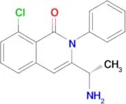 3-[(1S)-1-aminoethyl]-8-chloro-2-phenyl-1,2-dihydroisoquinolin-1-one