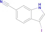 3-iodo-1H-indole-6-carbonitrile