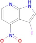 3-iodo-4-nitro-1H-pyrrolo[2,3-b]pyridine