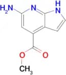methyl 6-amino-1H-pyrrolo[2,3-b]pyridine-4-carboxylate