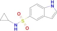 N-cyclopropyl-1H-indole-5-sulfonamide