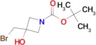 tert-butyl 3-(bromomethyl)-3-hydroxyazetidine-1-carboxylate