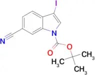 tert-butyl 6-cyano-3-iodo-1H-indole-1-carboxylate