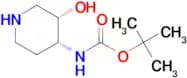 tert-butyl N-[(3S,4R)-3-hydroxypiperidin-4-yl]carbamate