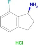 (S)-7-Fluoro-2,3-dihydro-1H-inden-1-amine hydrochloride