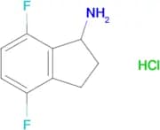 4,7-Difluoro-2,3-dihydro-1H-inden-1-amine hydrochloride