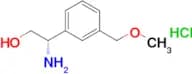 (S)-2-Amino-2-(3-(methoxymethyl)phenyl)ethanol hydrochloride