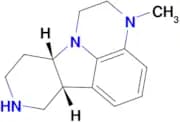(6bR,10aS)-3-Methyl-2,3,6b,7,8,9,10,10a-octahydro-1H-pyrido[3′,4′:4,5]pyrrolo[1,2,3-de]quinoxaline