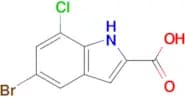 5-Bromo-7-chloro-1H-indole-2-carboxylic acid