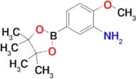 2-Methoxy-5-(4,4,5,5-tetramethyl-1,3,2-dioxaborolan-2-yl)aniline