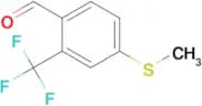 4-(Methylthio)-2-(trifluoromethyl)benzaldehyde