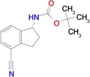 (R)-tert-Butyl (4-cyano-2,3-dihydro-1H-inden-1-yl)carbamate