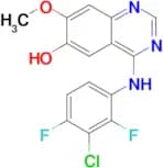 4-((3-Chloro-2,4-difluorophenyl)amino)-7-methoxyquinazolin-6-ol
