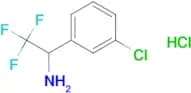 1-(3-Chlorophenyl)-2,2,2-trifluoroethanamine hydrochloride