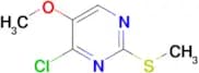4-Chloro-5-methoxy-2-(methylthio)pyrimidine